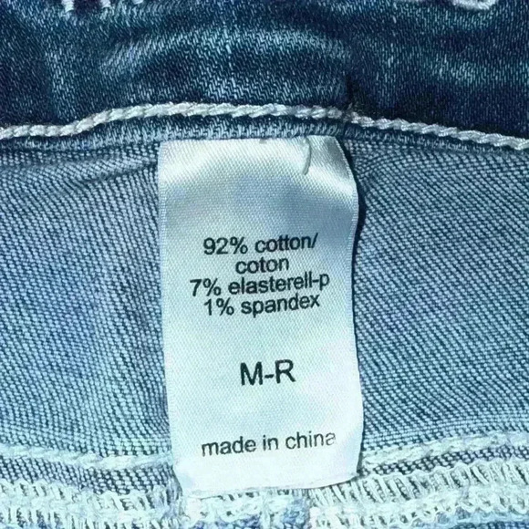 Women’s Maurice’s low rise distressed skinny stretchy jeans faux front pockets - Picture 8 of 9